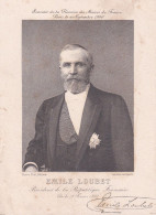 75 PARIS EMILE LOUBET Président De La République Souvenir De La Réunion Des Maires De France Le 22 Septembre 1900 - - Figuren