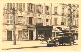 Paris 1er & 2ème * Carte Photo * Imprimerie FRAZIER SOYE & Photographie * Café Tabac 155 Rue Montmartre Automobile - District 01