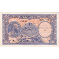 République Démocratique Du Congo, 1000 Francs, 15.02.62, Faux D'époque, SPL - Democratische Republiek Congo & Zaire