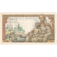 France, 1000 Francs, Déesse Déméter, 1943-07-22, Z.7292, TB - 1 000 F 1942-1943 ''Déesse Déméter''