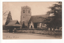Winkfield Church, Bracknell - Old Berkshire Postcard, Local Publisher (W J Sealey) - Sonstige & Ohne Zuordnung