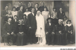 CAR-ABLP9-0747-A LOCALISE - Mariage Cerutte-marc - A Identifié - Cp Photo - Huwelijken