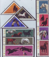 POLAND 1447-1456,unused,horses - Unused Stamps