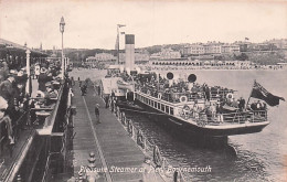Dorset - BOURNEMOUTH - Pleasure Steamer At Pier - Bournemouth (vanaf 1972)