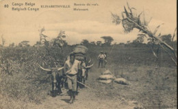 BELGIAN CONGO PPS SBEP 61 VIEW 80 USED - Entiers Postaux