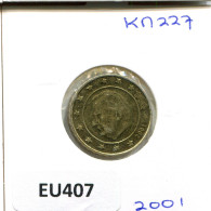 10 EURO CENTS 2001 BÉLGICA BELGIUM Moneda #EU407.E.A - Belgien