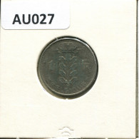 1 FRANC 1965 Französisch Text BELGIEN BELGIUM Münze #AU027.D.A - 1 Franc