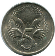 5 CENTS 1980 AUSTRALIE AUSTRALIA Pièce #AZ164.F.A - 5 Cents