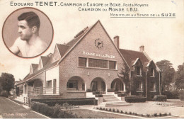 La Suze Sur Sarthe * Edouard TENET Champion D'europe Et Du Monde I.B.U. De Boxe * Moniteur Au Stade * Boxeur Boxer - La Suze Sur Sarthe