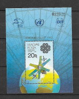 Hungary 1983 World Communications Year MS MNH - Nuevos