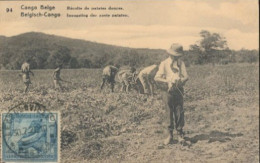 BELGIAN CONGO PPS SBEP 61 VIEW 94 USED - Stamped Stationery