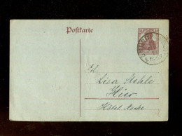 BAYERN - 1919, Postkarte Mi. P 109 Mit K1 "GMUEND" (A2474) - Brieven En Documenten