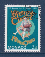 Monaco - YT N° 1810 - Oblitéré, Dos Neuf Sans Charnière - 1992 - Used Stamps