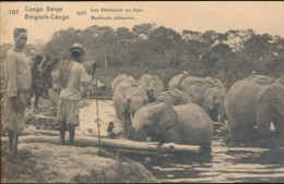 BELGIAN CONGO PPS SBEP 61 VIEW 107 USED - Entiers Postaux