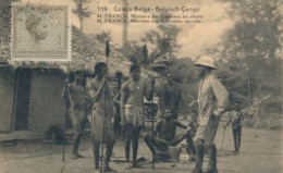 BELGIAN CONGO PPS SBEP 61 VIEW 109 USED - Stamped Stationery