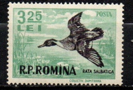 Rumänien Romania 1956 - Mi.Nr. 1575 - Postfrisch MNH - Vögel Birds Enten Ducks - Canards