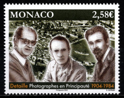 MONACO 2024 - DETAILLE, PHOTOGRAPHES EN PRINCIPAUTÉ  - NEUF ** - Unused Stamps