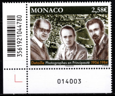 MONACO 2024 - DETAILLE, PHOTOGRAPHES EN PRINCIPAUTÉ  - NEUF ** - Unused Stamps