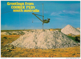 CPSM Greetings From Coober Pedy-South Australia     L2171 - Coober Pedy