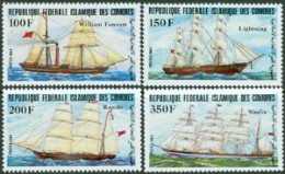 COMORES 1984 - Voiliers - 4 V. - Ships