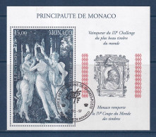 Monaco - YT Bloc N° 77 - Oblitéré, Dos Neuf Sans Charnière - 1997 - Blokken