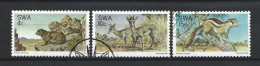 SWA 1976 Fauna Y.T. 365/367 (0) - Südwestafrika (1923-1990)