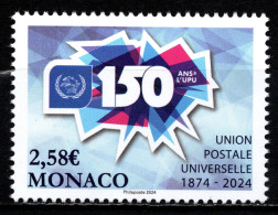 MONACO 2024 -  150 ANS DE L'UNION POSTALE UNIVERSELLE - NEUF ** - Unused Stamps