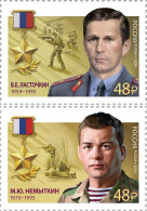 Russland 2024. Helden Der Russischen Föderation (2 St.) - Unused Stamps