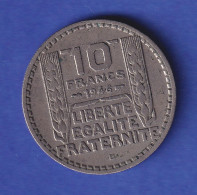 Frankreich Kursmünze 10 Francs 1946 - Andere & Zonder Classificatie