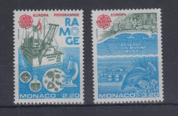 Monaco 1986  Mi.-Nr. 1746-1747 ** Europa-CEPT Natur- Und Umweltschutz - Altri & Non Classificati