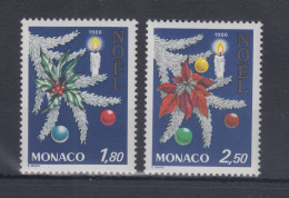 Monaco 1986  Mi.-Nr. 1779-1780  ** Weihnachten - Altri & Non Classificati