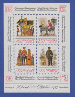 Dänemark 1986 Block 6 ** Briefmarkenausstellung HAFNIA `87 Kopenhagen - Andere & Zonder Classificatie