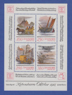 Dänemark 1986 Block 5 ** Briefmarkenausstellung HAFNIA `87 Kopenhagen - Otros & Sin Clasificación