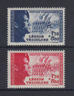 Frankreich 1942 Légion Tricolore Mi.-Nr. 576-77 Satz 2 Werte ** - Otros & Sin Clasificación