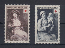 Frankreich 1953 Rotes Kreuz Mi.-Nr. 984-985 Satz 2 Werte ** - Sonstige & Ohne Zuordnung