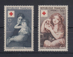 Frankreich 1954 Rotes Kreuz Mi.-Nr. 1032-1033 Satz 2 Werte ** - Otros & Sin Clasificación