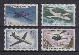 Frankreich 1960 Flugpostmarken Neue Währung Mi.-Nr. 1279-1282 Satz 4 Werte ** - Otros & Sin Clasificación