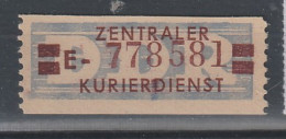 DDR-ZKD-Marke 21 E (original), ** (MNH) Attest Mayer - Autres & Non Classés