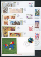 Z39-4 Bel Ensemble De 7 FDC 1er Jour Années Différentes. Idéal Pour Démarrer Une Collection à Petit Prix    A Saisir !!! - Otros & Sin Clasificación