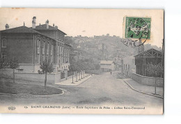 SAINT CHAMOND - Ecole Supérieure De Filles - Colline Saint Ennemond - Très Bon état - Saint Chamond