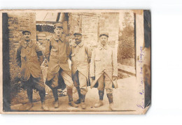 JONCHERY - Carte Photo - Soldats - état - Jonchery-sur-Vesle