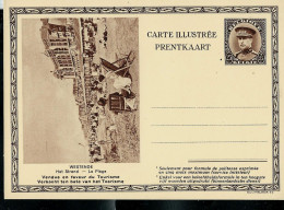 Carte Illustrée Neuve N° 21. Vue 24.  -- WESTENDE - La Plage - Cartes Postales 1909-1934