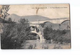 ARUDY - Le Pont Romain Et Le Viaduc - état - Arudy