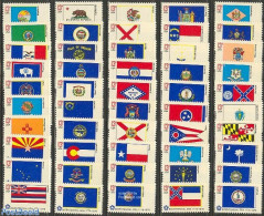 United States Of America 1976 Flags 50v, Mint NH, History - Flags - Neufs