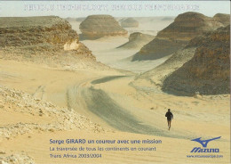 PHOTO - ATHLETISME - COURSE A PIED - SERGE GIRARD - TRANS AFRICA 2003 - 2004 - Athletics