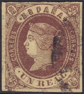 Spain 1862 Sc 59 España Ed 61 Used Cartwheel Cancel - Used Stamps