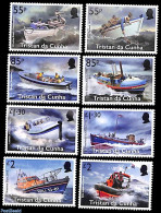 Tristan Da Cunha 2024 RNLT Boats 8v, Mint NH, Transport - Ships And Boats - Bateaux