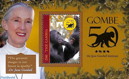 Gambia 2011 Dr. Jane Goodall S/s, Mint NH, Nature - Monkeys - Gambia (...-1964)