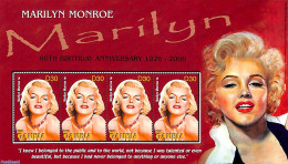 Gambia 2006 Marilyn Monroe M/s, Mint NH, Performance Art - Marilyn Monroe - Gambia (...-1964)