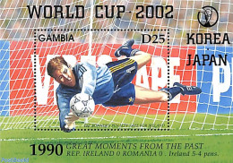 Gambia 2001 World Cup Football S/s, Mint NH, Sport - Football - Gambia (...-1964)